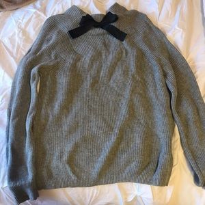J Crew Bow Sweater